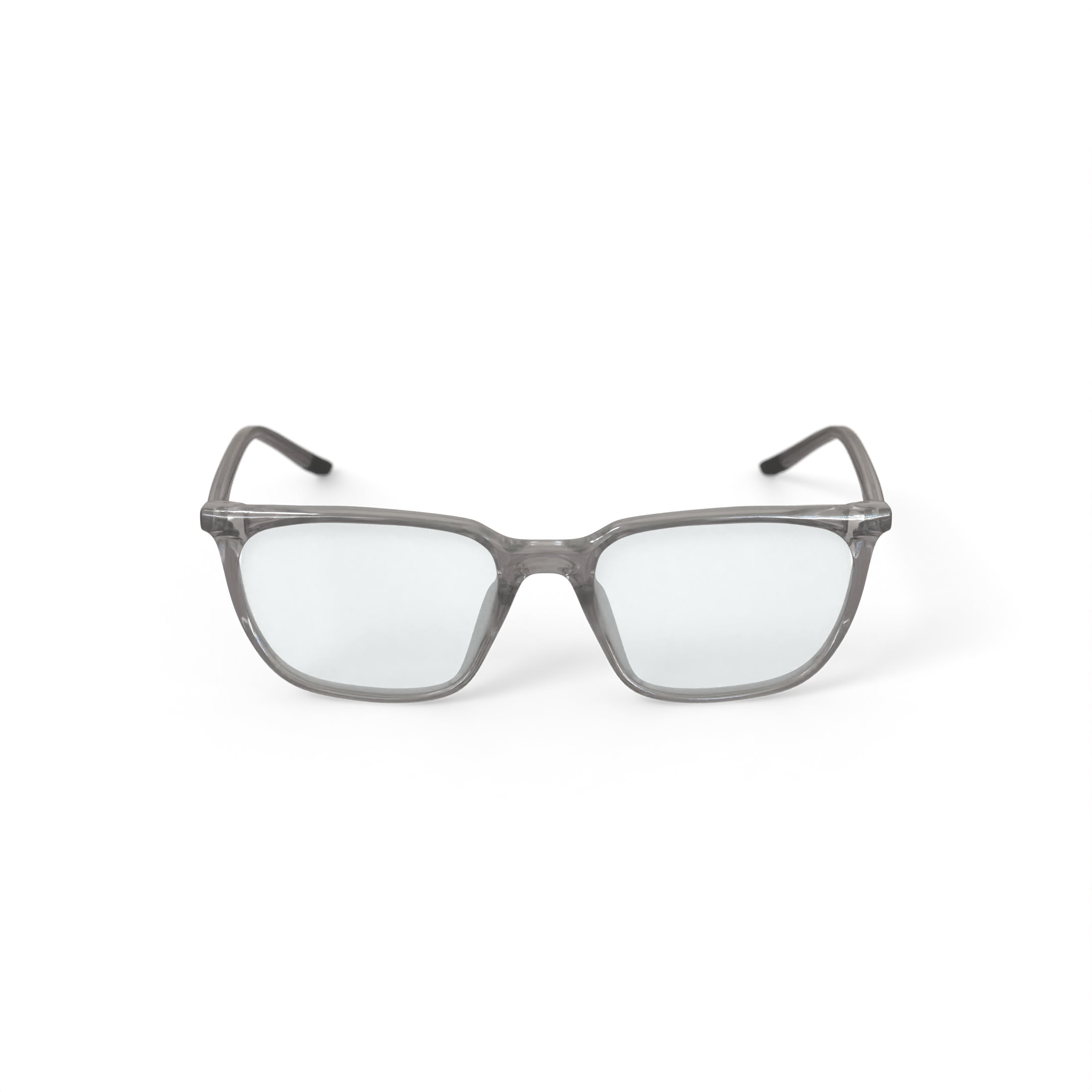 Nike Men's 7250G Prescription Eyeglasses with Case, Clear