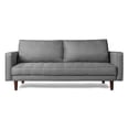 thumbnail image 2 of Sofá Cama De Lino Gris Claro Beehive Memory Foam Modelo Salim, 2 of 8