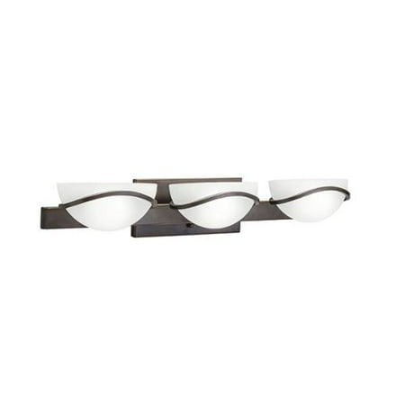 - Aztec Lighting Transitional 3-light Olde Bronze Bath/Vanity Light