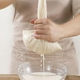 thumbnail image 1 of Cotton Cheesecloth Nut Milk Bags Cheese Cloth Strainer Bags Compatible With Straining Reusable Kitchen Filter Bags Compatible With Tea Yogurt Strainer, 1 of 5
