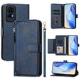 thumbnail image 1 of Filp Case for TCL 50 LE Zipper Pocket Magnetic Flip Wallet Phone Case with 7 Card Slots and Wrist Strap, 1 of 5
