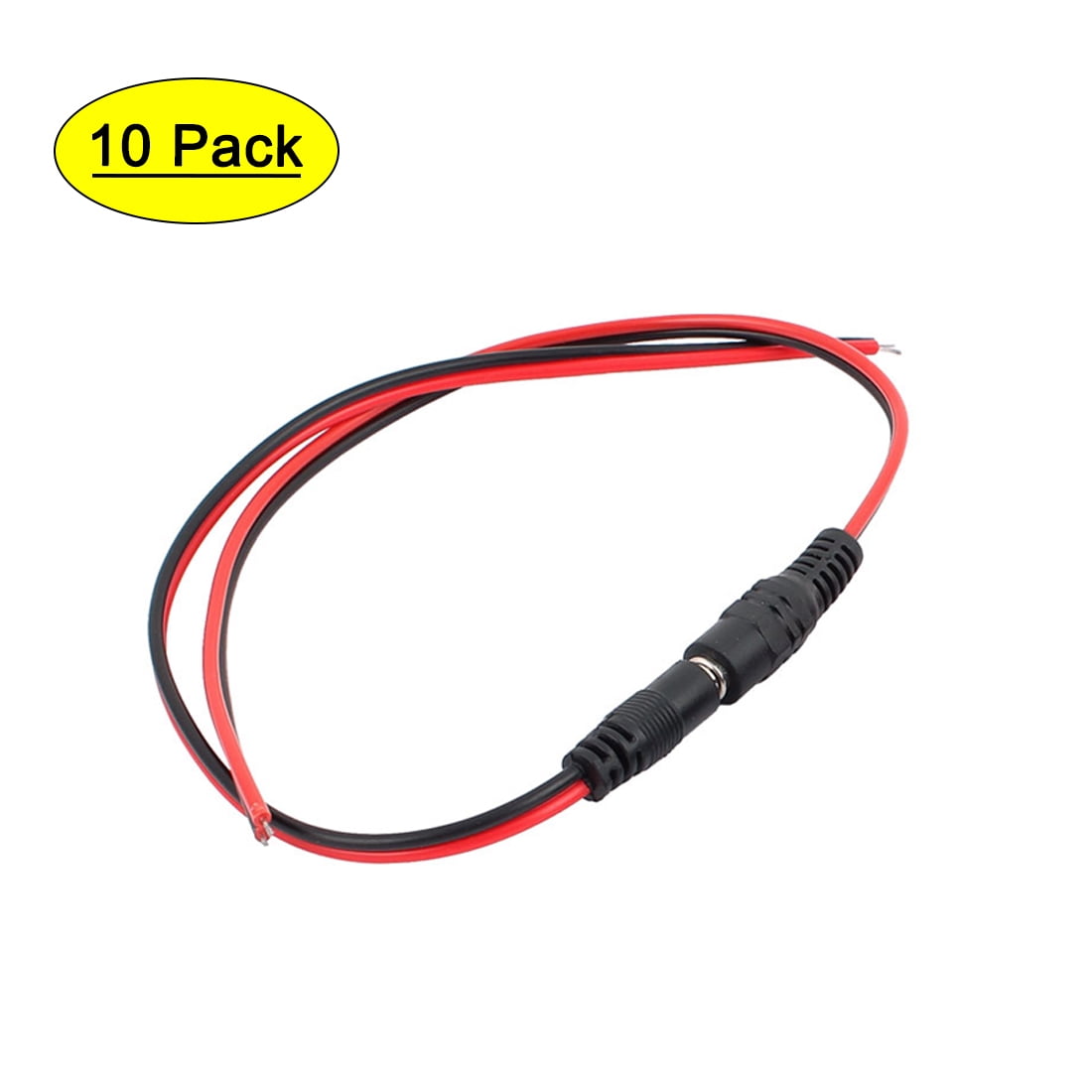 CCTV Camera DC 5.5x2.1mm Male to Female Plug Power Cable Connectors