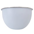 thumbnail image 4 of Deep Professional Stainless Steel Mixing Bowl Salad Bowl For Serving Mixing Cooking Baking - Cream Blue (6.3" Diameter, 1.5-Quart), 4 of 5