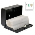 thumbnail image 6 of Mind Reader Multi-Fold Paper Towel Dispenser, Paper Towel Holder, Black, 6 of 8