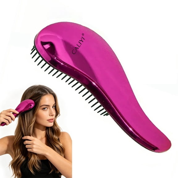 CALIYI Hair Comb Brush, TT Comb, Professional Brush, Portable Fluffy Hairdressing Comb Anti Static Styling Tools