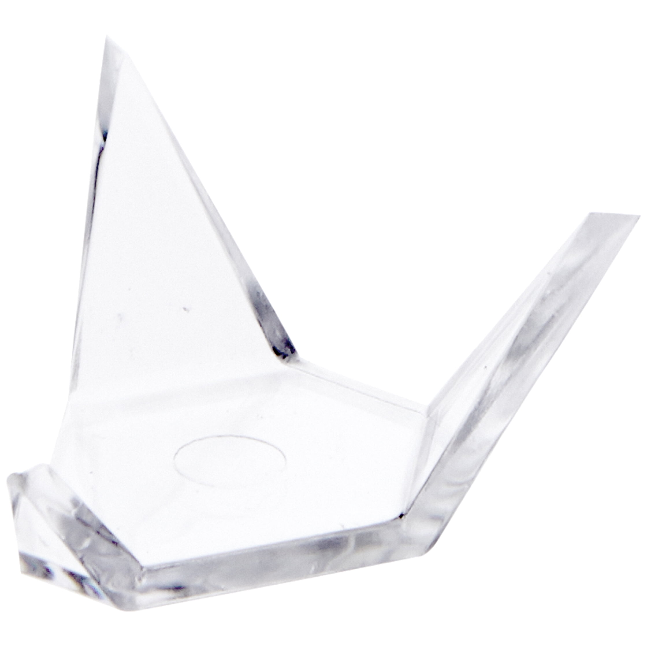 Plymor Clear Acrylic Display Stand Holder for Geode, Mineral or Crystal