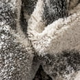 thumbnail image 3 of Well Woven Lisbon Odette Botanical Transitional Leaves Pattern Grey Retro 5'3" x 7'3" Area Rug, 3 of 8