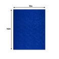 thumbnail image 3 of Royal Blue Suede Acid Free 11x14 Backing Board - Uncut Photo Mat Board - 50 Sheets, 3 of 3