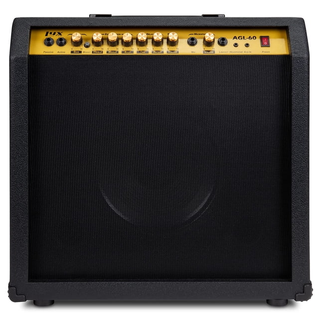 Amplificador de guitarra eléctrica LyxPro Combo de 60 W con altavoz de 10»
