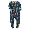 Carters Baby Boys 1 Piece Monster Fleece Pajamas, 18 Months