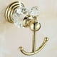 thumbnail image 3 of BRIGHTFUFU Gancho para toalla de baño, gancho de cristal decorativo, colgador de toalla de mano resistente, gancho de pared para bata, 3 of 8