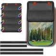 thumbnail image 1 of Magnetic RV Door Window Shade 25x16 Inch Foldable Blackout Cover Camper Blinds Accessories Black, 1 of 5