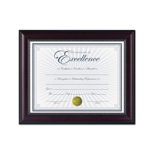 3/4" Black w/Gold Beads Diploma/Document Frame Antique Look 