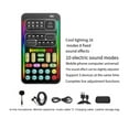 thumbnail image 2 of Portable Voice Changer 8 Sound Effects For Fun Disguising Multiple Audio Effects Live Sound Cards Microphone Accessories, 2 of 10