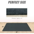 thumbnail image 5 of Office Chair Mat for Hardwood Floor, 48"x36" Computer Chair Rug, Under Desk Mat, Large Anti-Slip Floor Protector for Home Office, Dark Grey, 5 of 9