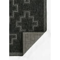 thumbnail image 5 of Momeni Hampton Area Rug 2'7" X 7'6" Runner Black HAMPOHAM-9BLK2776, 5 of 8