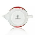 thumbnail image 2 of STP GOODS Sweet Pomegranate Porcelain Teapot in Gift Box 40.6 fl oz (1.2 L) Floral Kitchen Teapot for Loose Tea Tea Pot Tea Brewer Tea and Coffee Pot Kettle for Blooming Teas, White Red, 2 of 4