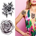 thumbnail image 4 of Tatuaje Temporal Mariposa Impermeable 9PCS Bsvklp Cuerpo Brazo Pecho Hombro Muslo, 4 of 9