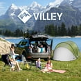 thumbnail image 7 of VILLEY 2 Person Easy Pop Up Tent, Waterproof Automatic Setup Instant Lightweight Camping Beach Tent with Carrying Bag for Camping, Hiking & Traveling, 7 of 7