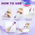 thumbnail image 3 of 12 Color Nail Art Pens, 0.5 MM Nail Polish Pens Set Drawing Painting Point Liner Acrylic Painted Pen Kit, Waterproof and Quick-drying Nail for DIY Nail Design, Home & Salon Manicure Tools, 3 of 10
