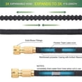 thumbnail image 3 of 1 Set Of 8-Function Car Wash Water Hose, Gardening Watering Flower Rubber Hose, Retractable Hose, High Pressure Car Wash Water Gun, Washing Car Tool Set, 3 of 4
