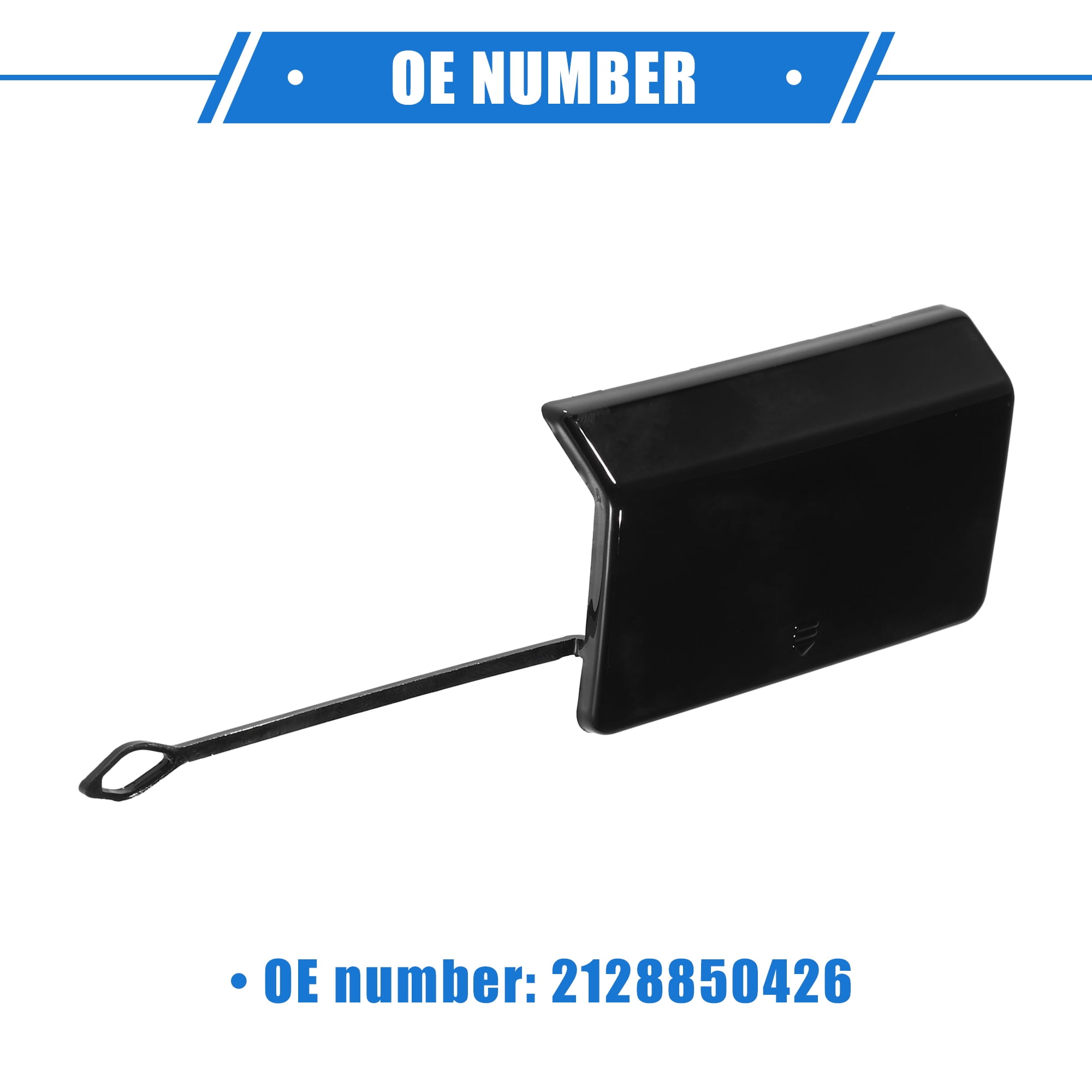 Unique Bargains Car Tow Hook Eye Cover Cap for Mercedes-Benz E550 2010-2013