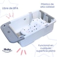 thumbnail image 3 of Bañera Tina Plegable Para Bebés Con Base Ibaby Fontana Gris Gris Fontana, 3 of 8