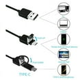 thumbnail image 4 of Endoscopio LED USB de 2 a 10 m, cámara de inspección endoscópica impermeable para PC con Android, 4 of 5