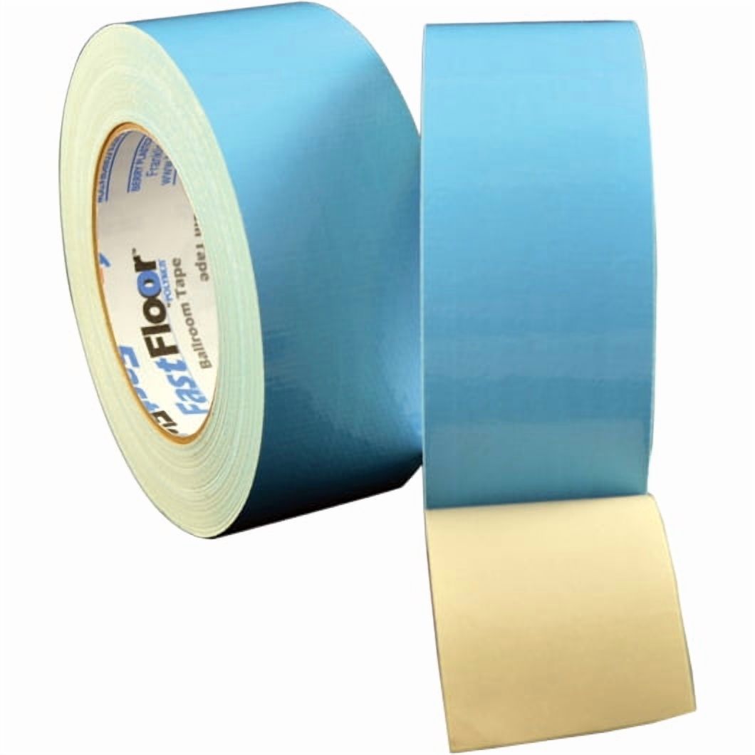 Polyken FastFloor Double-Sided Ballroom Tape: 2 in x 75 ft. (Natural)