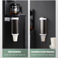 thumbnail image 3 of Injueey Dispensador de vasos Enfriador de agua Portavasos Dispensador de vasos de montaje en pared para el hogar y la oficina Juegos de accesorios de baño, 3 of 6