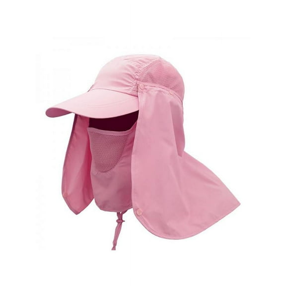 Fishing Hat Sunshade UV Protection Removable Ear Flap Neck Hat Outdoor