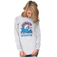 thumbnail image 4 of Retro Smurf University Graduate Long Sleeve TShirt Men Women Brisco Brands S, 4 of 6