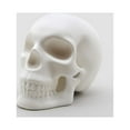 thumbnail image 4 of Suck UK Skull Lamp For Living Room Ceramic Table Lamp For Gothic Home Decor USB Powered Living Room Lamps & LED Bedroom Lamps Skull Decor Gifts Decorative Desk Lamp Or Nightstand Lamp White, 4 of 7