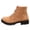 Brown, variant on Bixock Boots for Women Fleece Lined Thick Warm Snow Boots Large Size Round Toe Slip On Warm Comfortable Fall Winter Outdoor Women Shoes