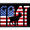 Goat - US Flag, variant on Goat - US Flag - Removable Patch