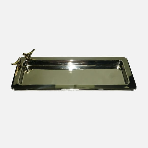 Linen Chest Love Birds Rectangular Tray