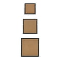 thumbnail image 6 of Kate and Laurel Rhodes Modern Square Mirror Set, Set of 3, Gold, Glamorous Wall Decor, 6 of 7