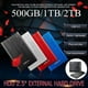 thumbnail image 2 of Discos duros USB 3.0 a SATA de 2,5 pulgadas con cable de datos USB 3.0, 2 of 11