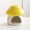 Yellow, variant on Hamster Ceramic Hideout, with Scenic Mushrooms Design for Small Pet Cages, Decorative Ceramic Hamster House for Hamsters and Gerbils