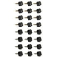 thumbnail image 1 of 12 Pares Consejos de Reparación de de Negro de La PU de de Tacón de Parte Yinane placa del talón, 1 of 8