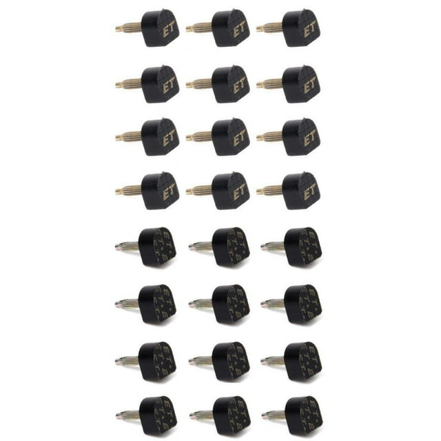 12 Pares Consejos de Reparación de de Negro de La PU de de Tacón de Parte Yinane placa del talón