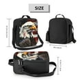 thumbnail image 6 of Ratiio Retro American Eagle A Print Lunch Box - Reusable Lunch Bag Men Adult Women- Insulated LunchBox, 6 of 6