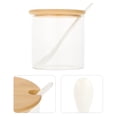 thumbnail image 3 of Viveous Ceramic Jars Condiment Pots Seasoning Box Containers Sugar Bowls with Airtight Lid and Spoon, 3 of 11
