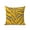 Yellow, variant on 1 Pack Outdoor Throw Pillow, Yellow Tiger Striped Waterproof Pillow with Insert Included, Animals Fur Abstract Art Decorative Accent Cushion Sofa Pillows for Patio Porch, 18 x 18 In