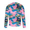 thumbnail image 5 of Drindf Long Sleeve Tactical Shirts for Men Big and Tall Fashion Camo Graphic T-Shirt Athletic Moisture Wicking Tops Lightweight Round Neck Pullover Tshirts, 5 of 6