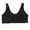 Black, variant on Women Active Lifestyle Bra Front Closure Bra Comfortable Design with Adjustable Wide Supportive Straps for All Day Wear XXL Black