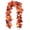 Red, variant on 2 Pack Fall Garland Maple Leaf, Hanging Vine Garland 6 Color Artificial Autumn Foliage Garland Thanksgiving Decor for Home
