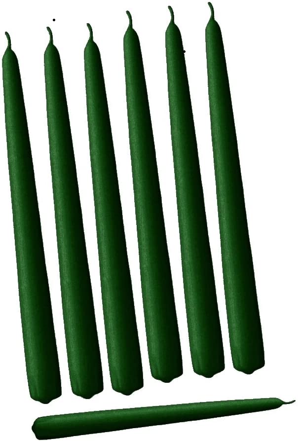 D'light Online Elegant Taper Candles Dripless and Smokeless Set of 144