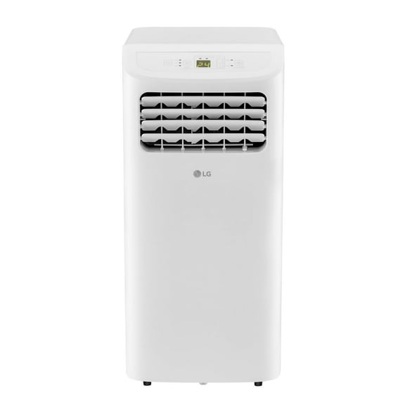 LG 6,000 BTU Portable Air Conditioner with Dehumidifier, LCD Remote, Cools 250 Sq. Ft, 3-in-1 AC, Fan, & Dehumidifier – Easy Setup & Washable Filter