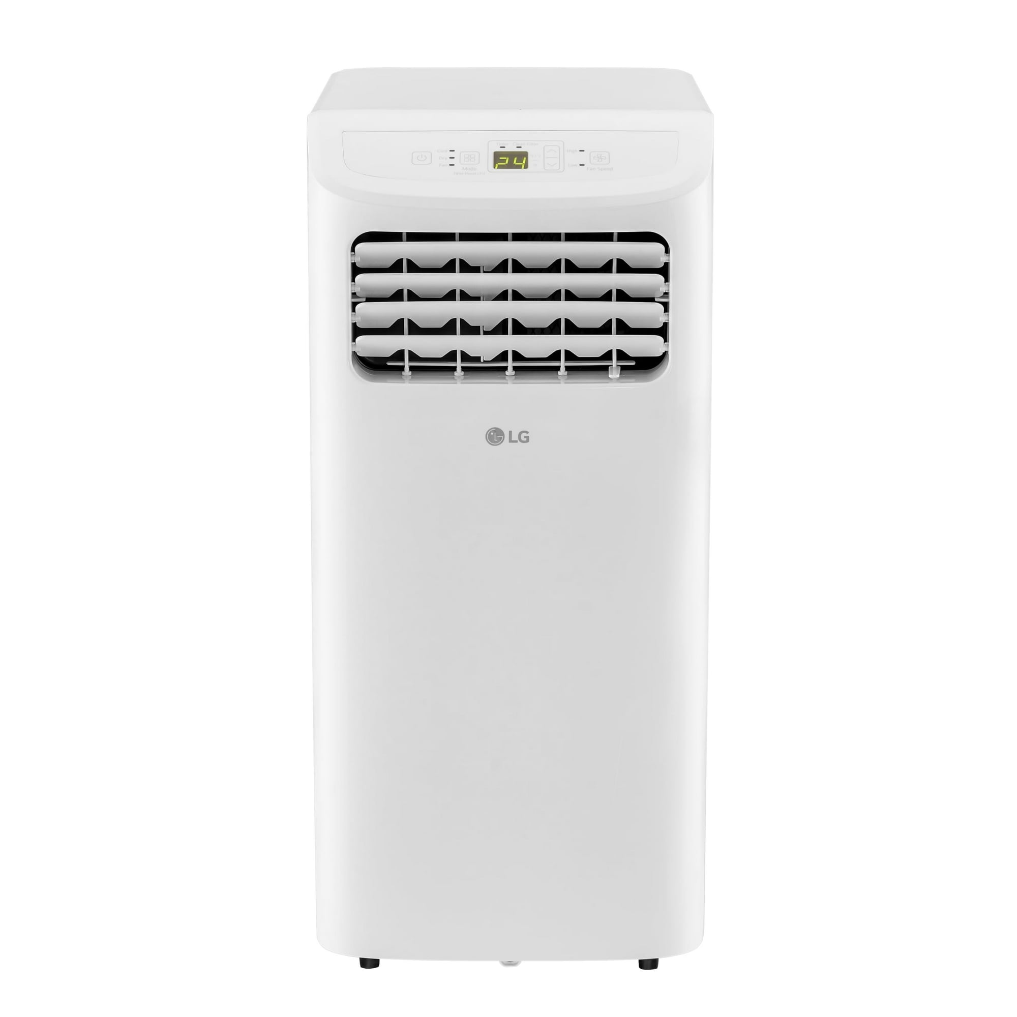 LG 6,000 BTU Portable Air Conditioner with Dehumidifier, LCD Remote, Cools 250 Sq. Ft, 3-in-1 AC, Fan, & Dehumidifier – Easy Setup & Washable Filter